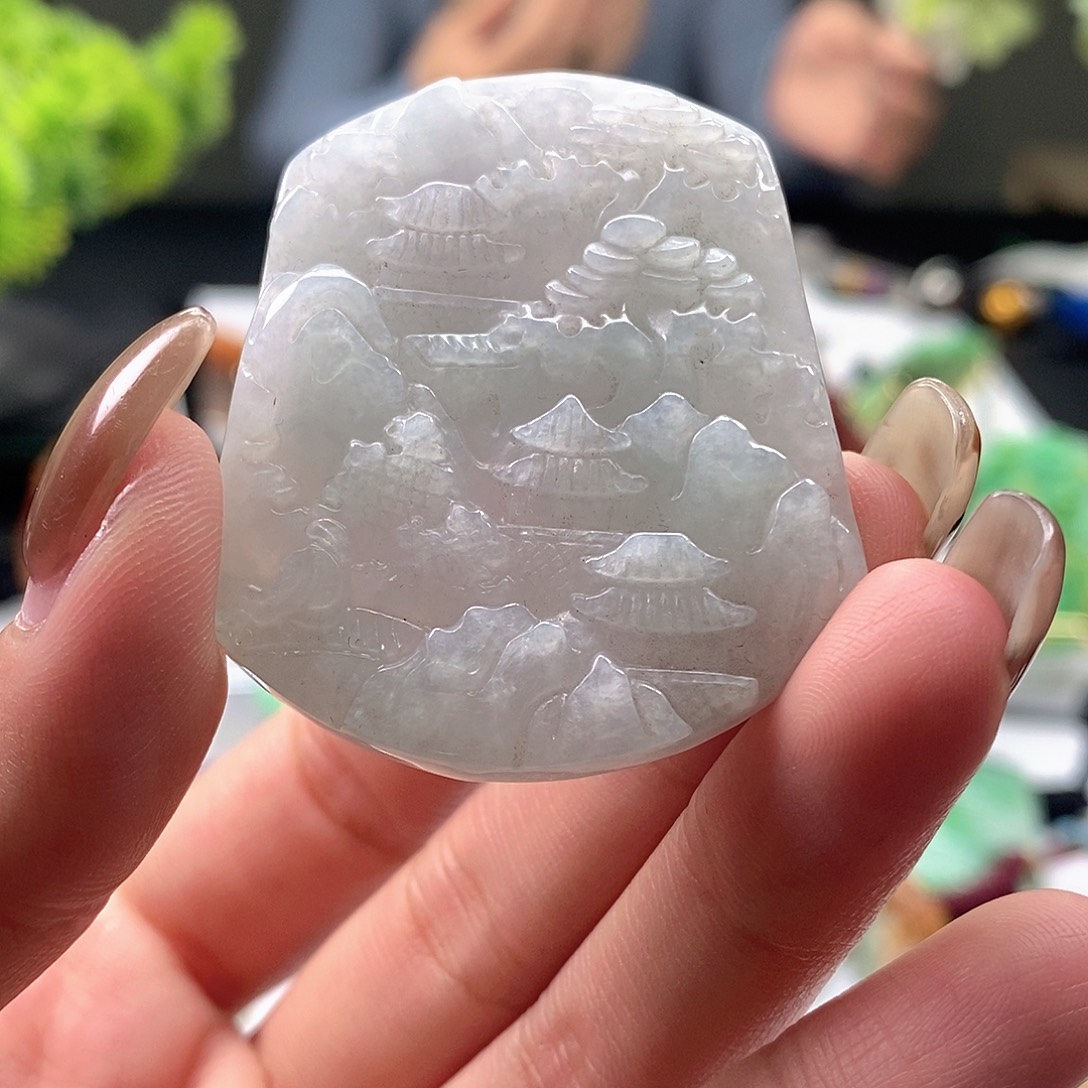 翡翠未镶嵌颈饰翡翠A