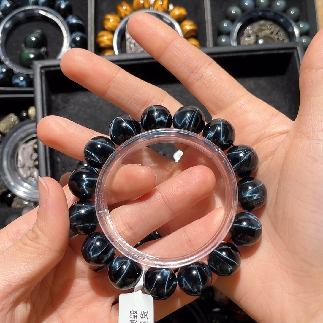 木变石（虎睛石）手链未镶嵌种*