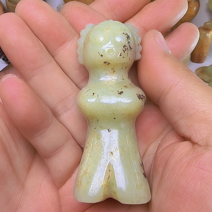 和田玉吊坠(不含链)未镶嵌