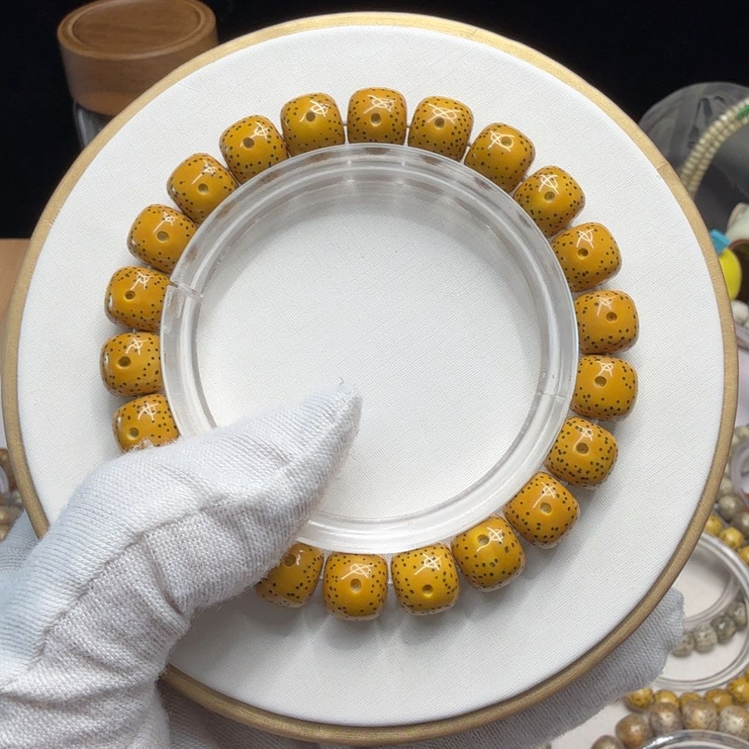 星月菩提吊坠顺白