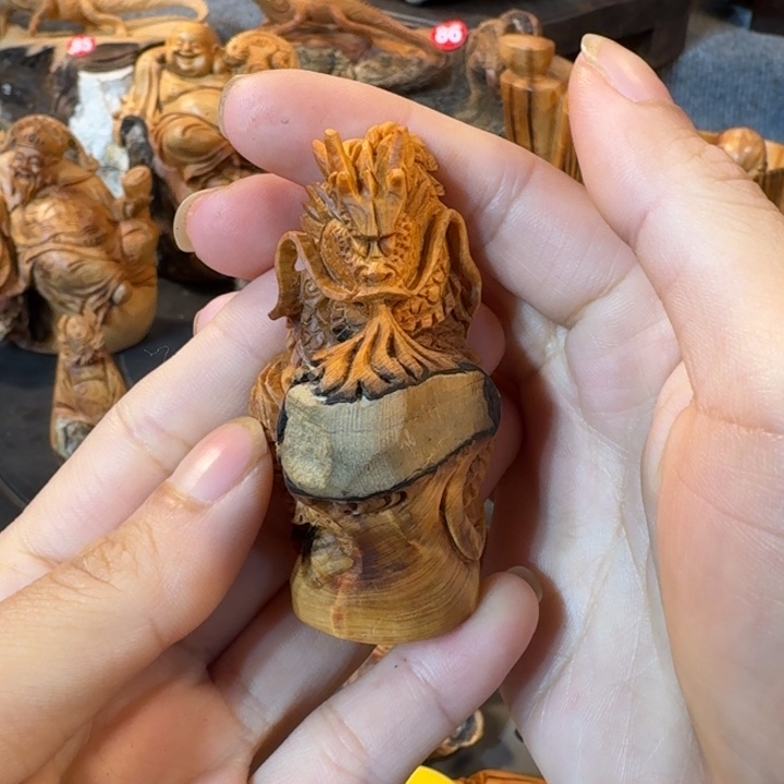 崖柏摆件手把件等