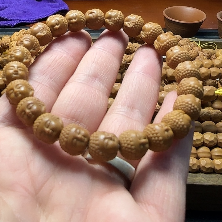 猴头核桃手串全品小宝宝佛尺寸10mm