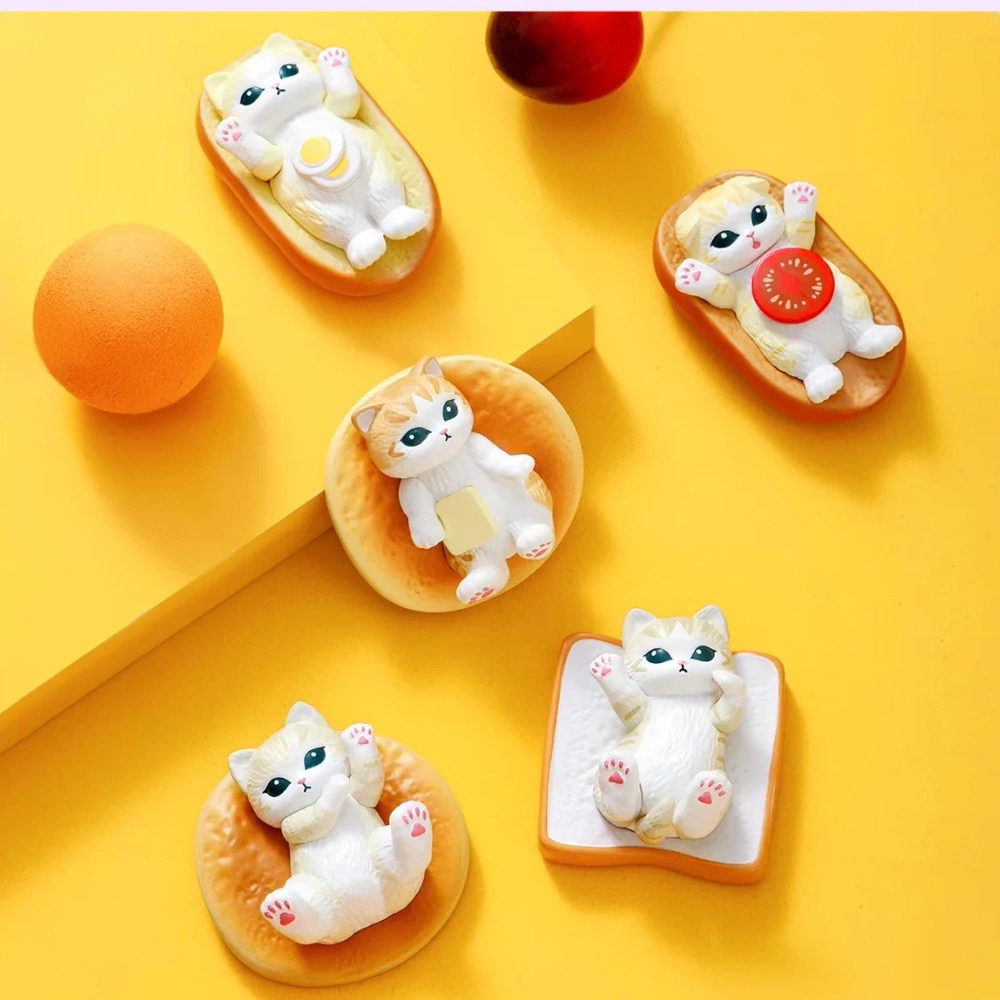 【拆盒】猫福珊迪胖胖系列Q萌公仔潮玩盲盒代拆