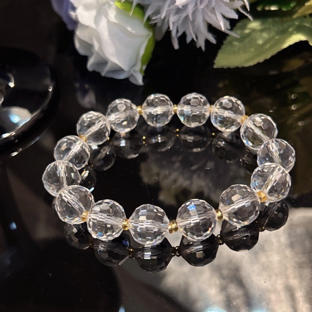 A125 卡12白水隔珠手串[多样性发一]