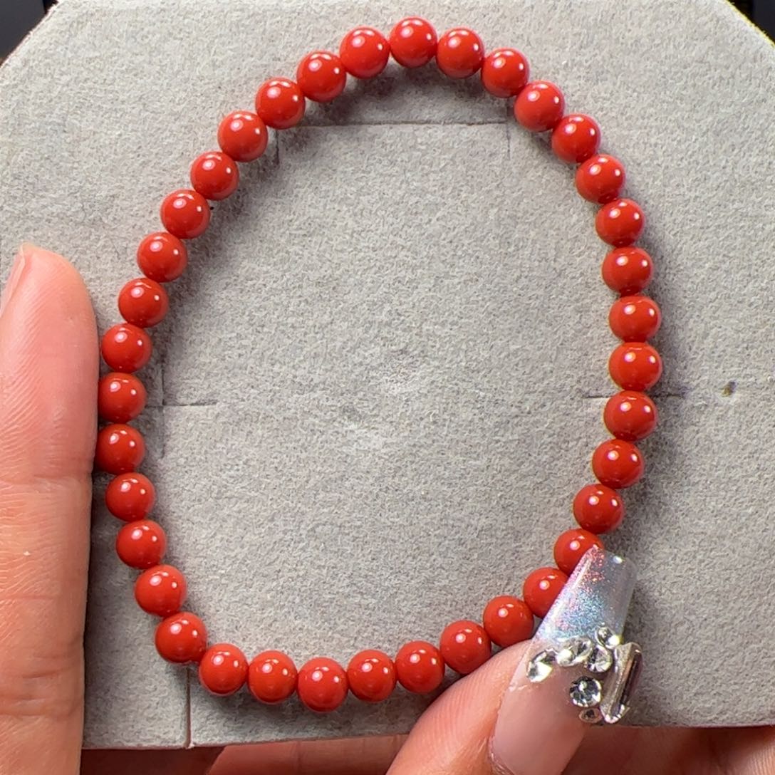 南红玛瑙5➕单圈大水沟未镶嵌