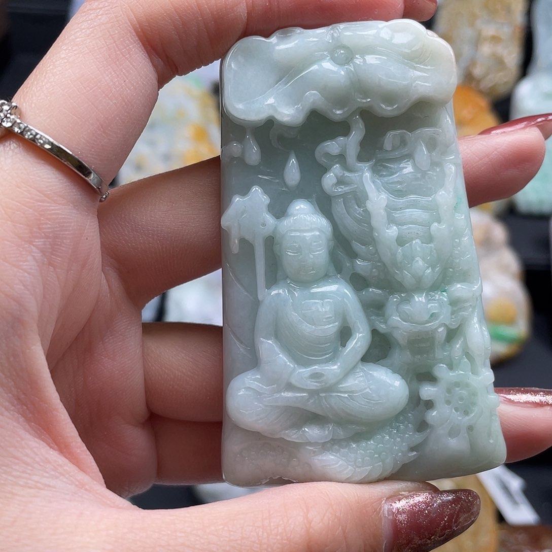 翡翠吊坠(不含链)未镶嵌