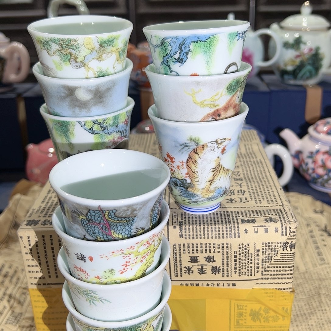 摆件陶景德镇陶瓷摆件