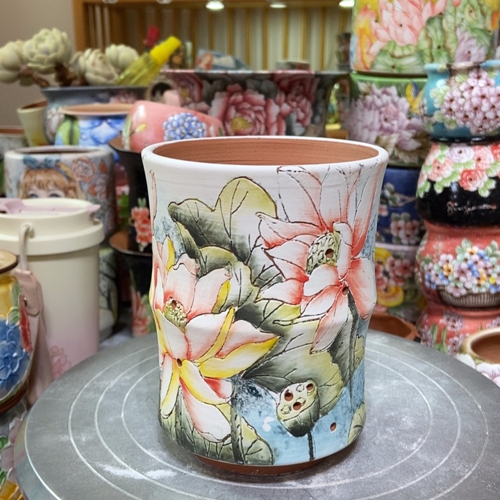 景德镇艺术手绘作品