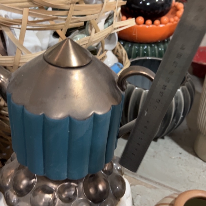 陶瓷花瓶摆件外贸出口微瑕捡漏高17口5.5公分