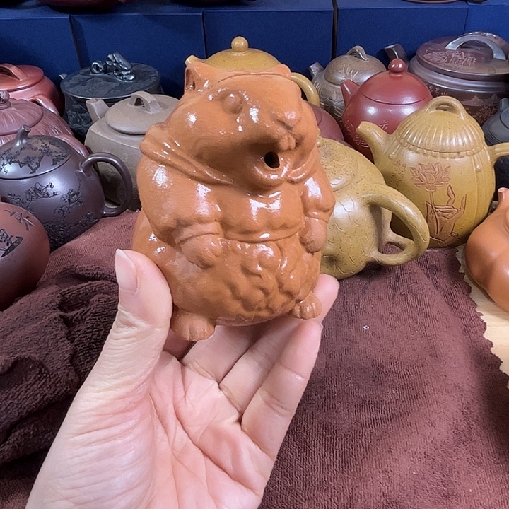茶壶紫砂紫砂微瑕