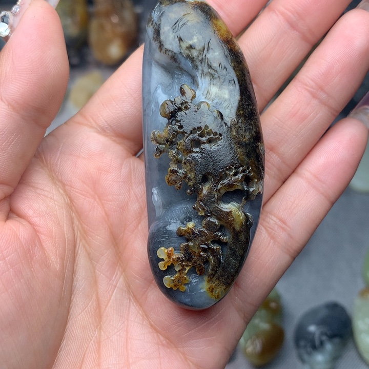 和田玉挂件未镶嵌用****3