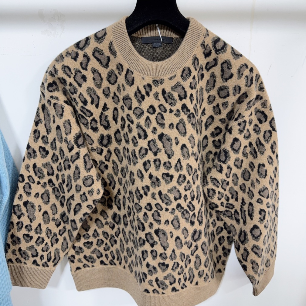 95新 ALEXANDER WANG  豹纹毛衣  1867 2968 