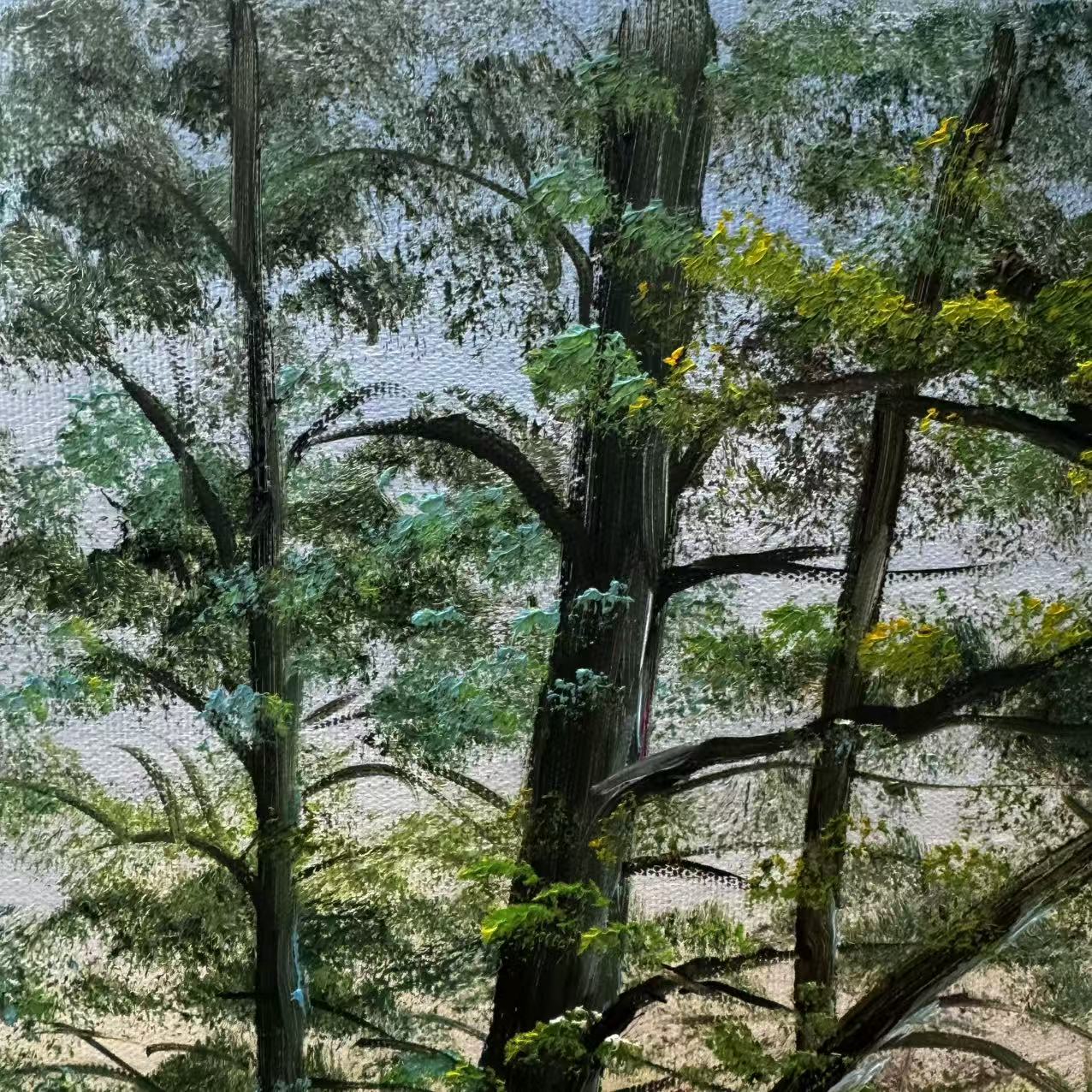 林彦新-树林12.13，约50-60厘米-油画-麻布-I