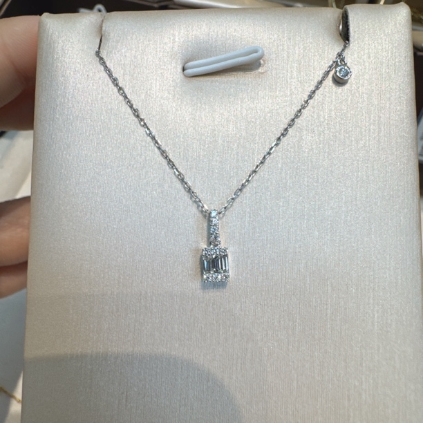 【念慈高定】18k 冰糖锁骨链精致项链日常百搭