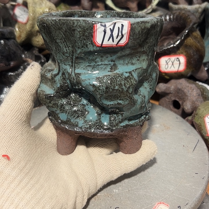 粗陶花盆制作就这样的