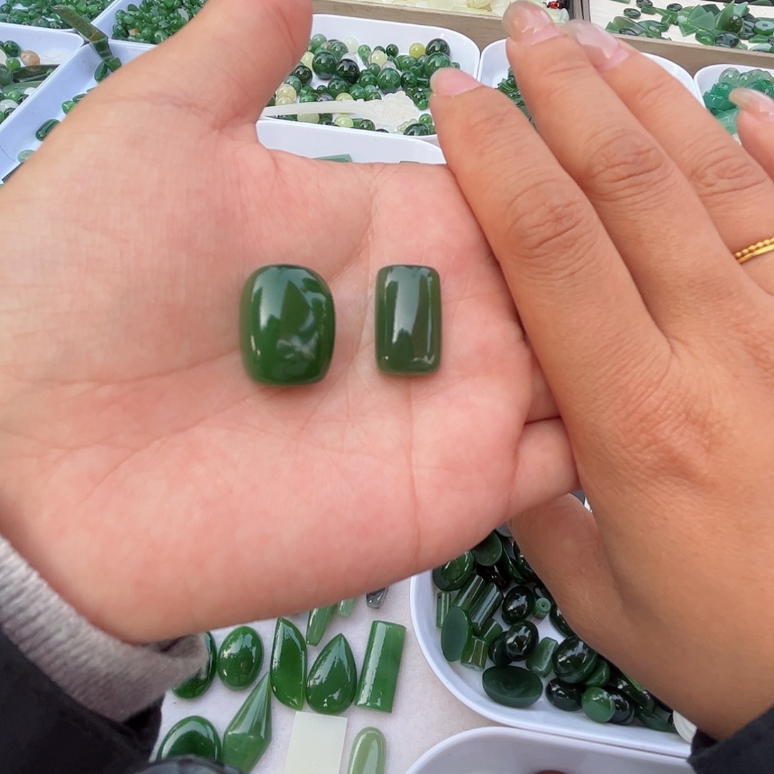 和田玉（碧玉）未镶嵌颈饰多样性拍一发一买断不退不换