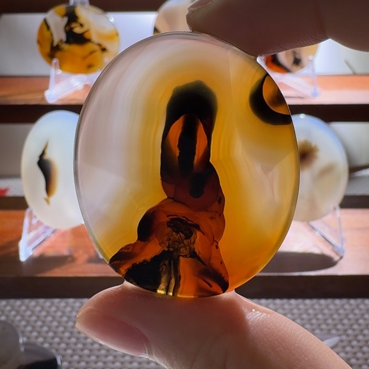 玛瑙/玉髓合金颈饰