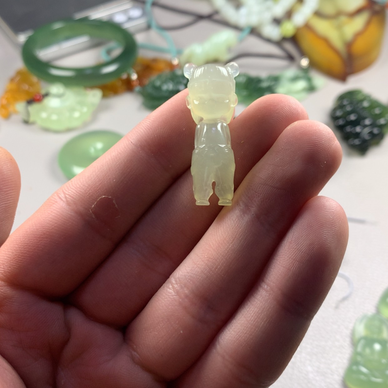 【闪购商品】蛇纹石玉未镶嵌岫玉烈****默