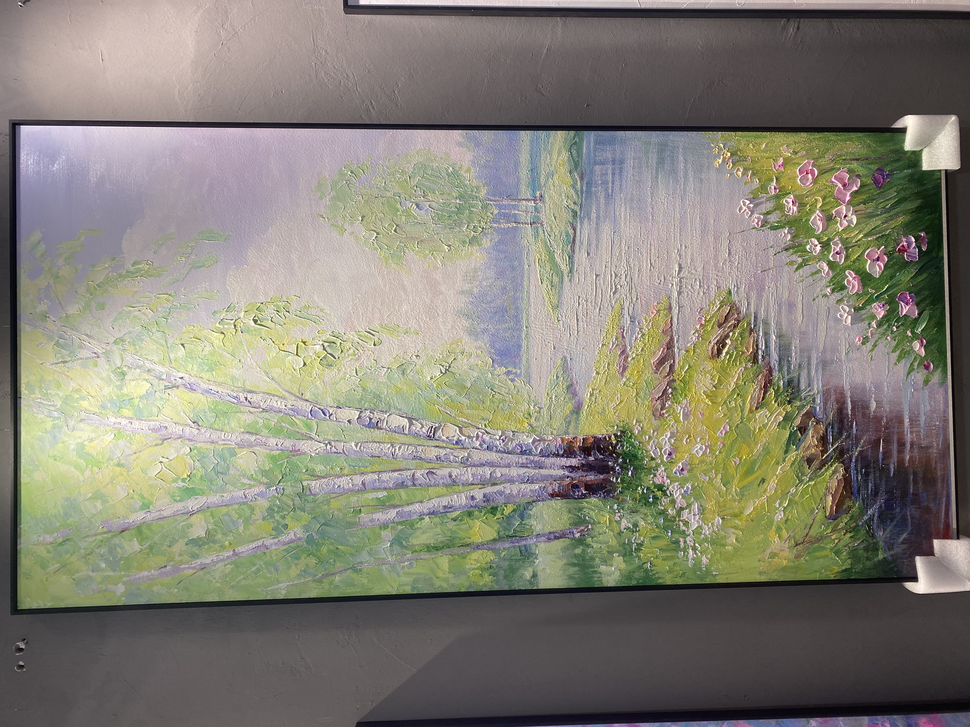 【风景系列2】纯手绘油画 玄关艺术挂画