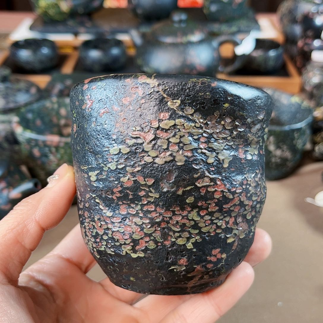 柒*文人雅器安山玉大师杯