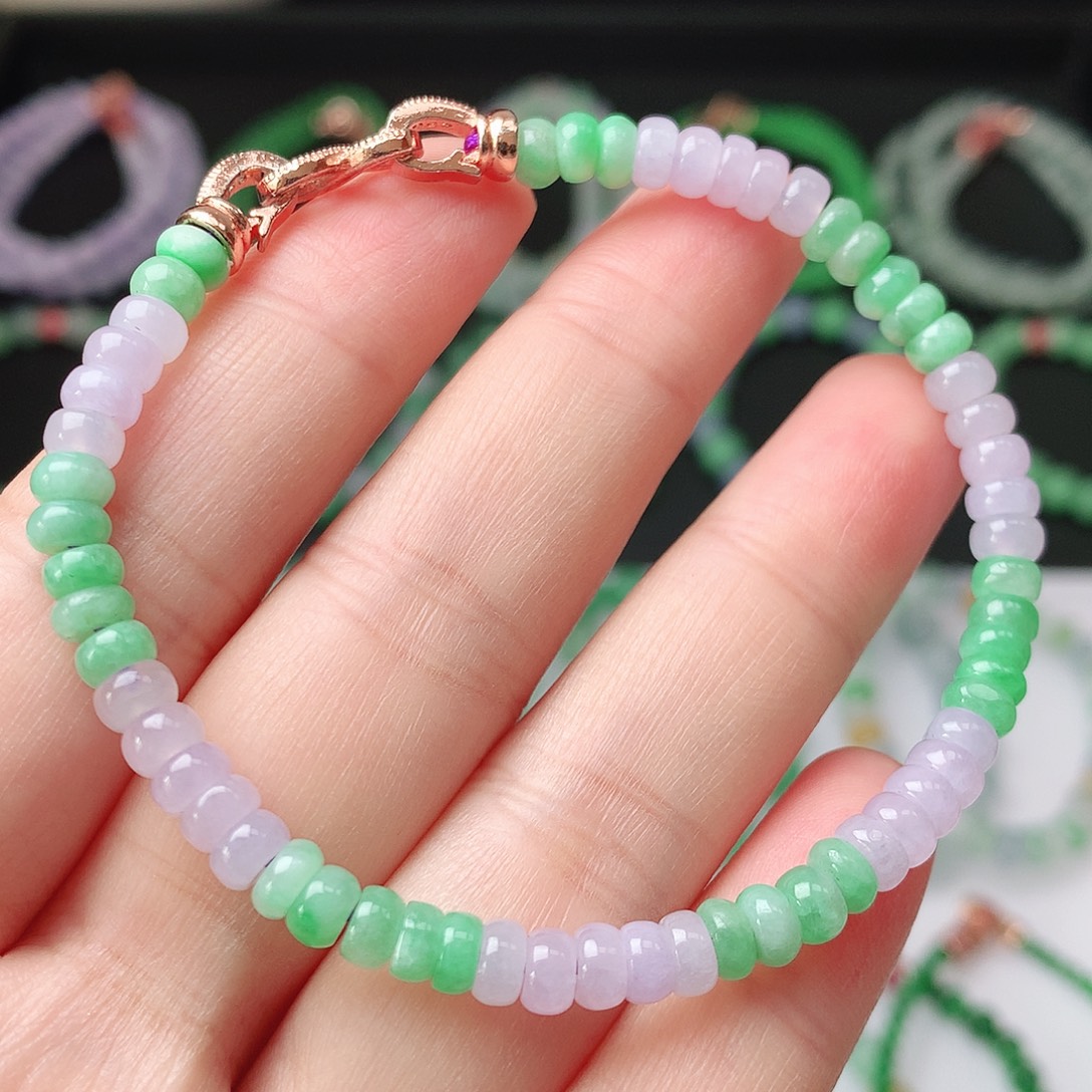 翡翠未镶嵌手链翡翠