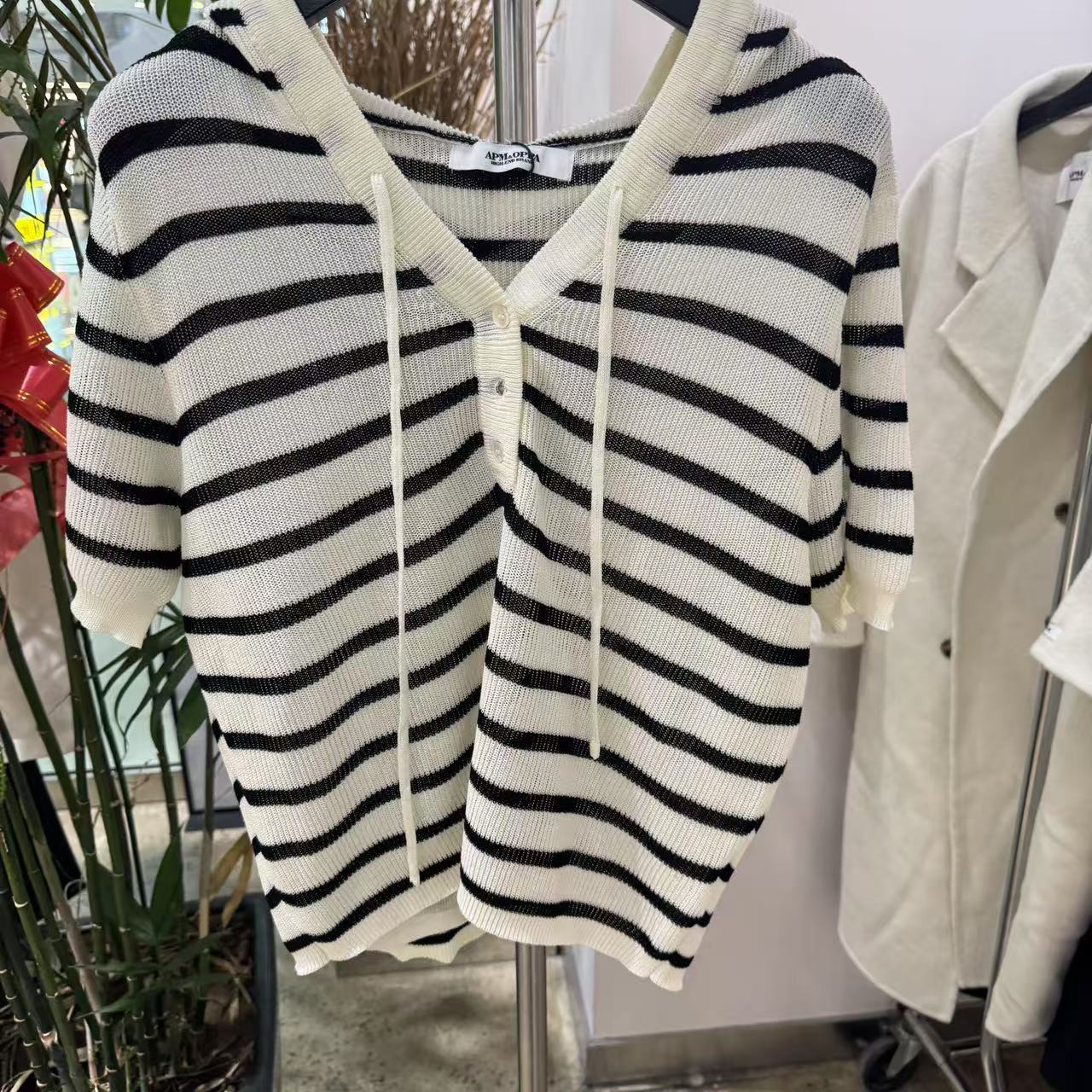 【113#门店新品】斑马纹小衫N841325113