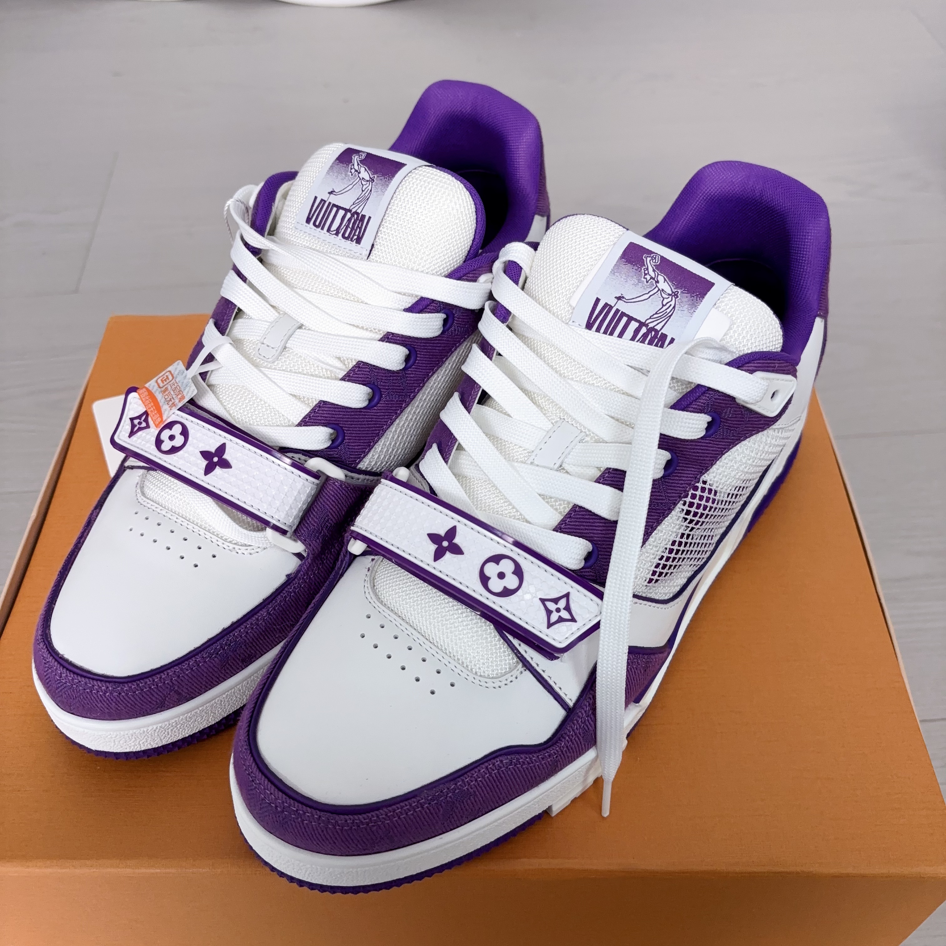 95新 LouisVuitton/路易威登 lv紫色平底鞋/251114WRRYF01