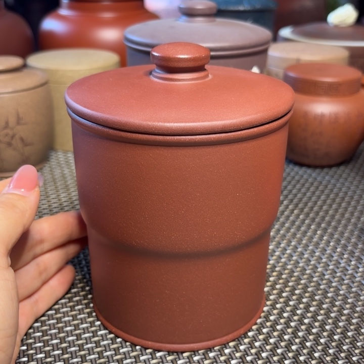 紫砂茶叶罐中高端紫砂茶叶罐