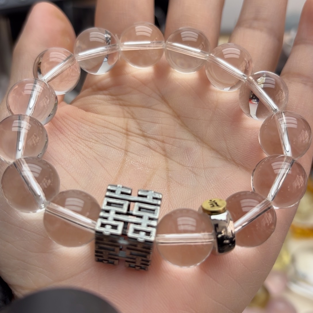 未镶嵌手链水晶手串14