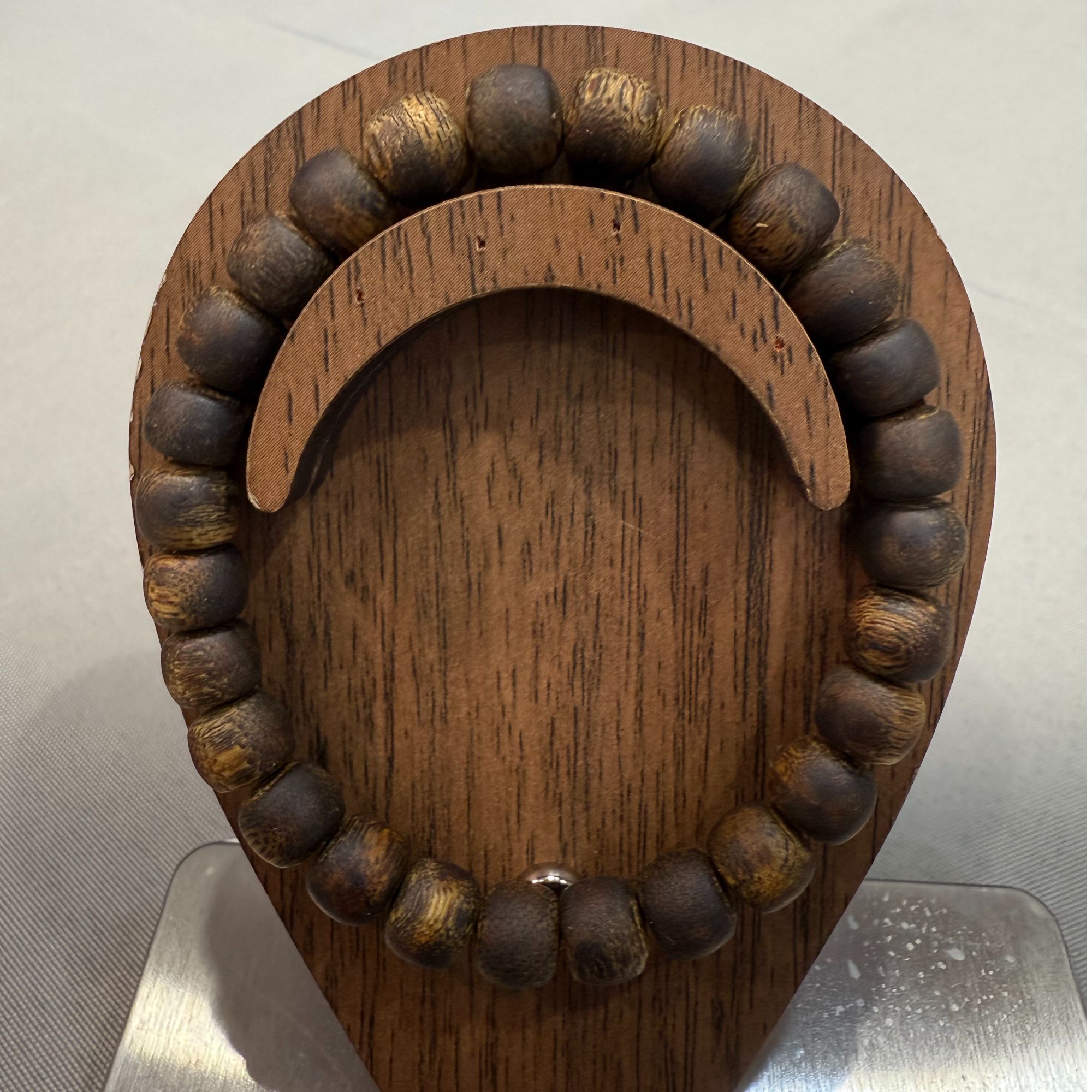 沉香双12福利 8mm老型珠沉水单圈 沉香海南莺歌绿奇楠