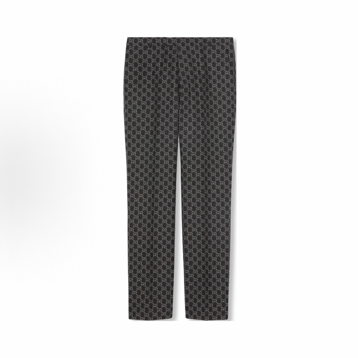 未使用 GUCCI/古驰 字母交织图案提花中腰直筒休闲裤