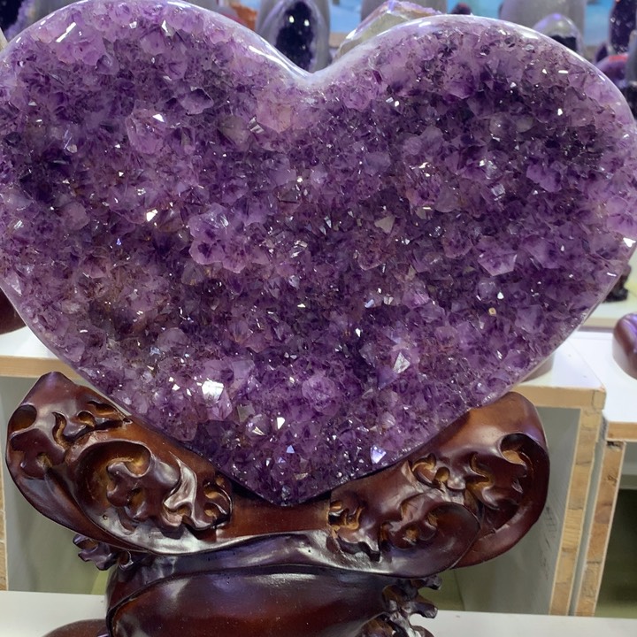 紫晶大型摆件（非配饰）未镶嵌晶