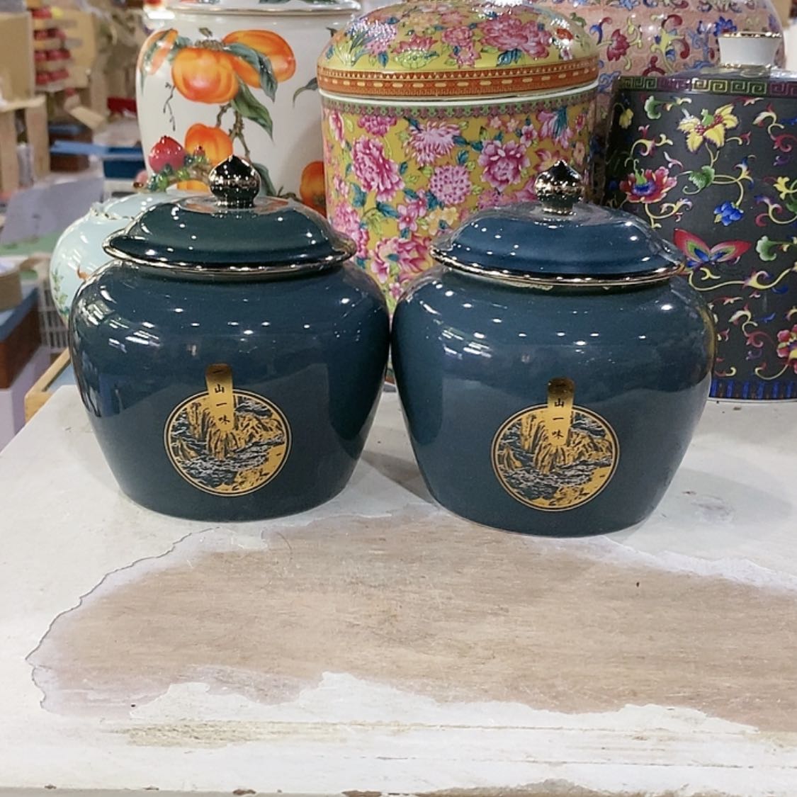 【闪购商品】罐茶叶罐陶瓷陶瓷罐