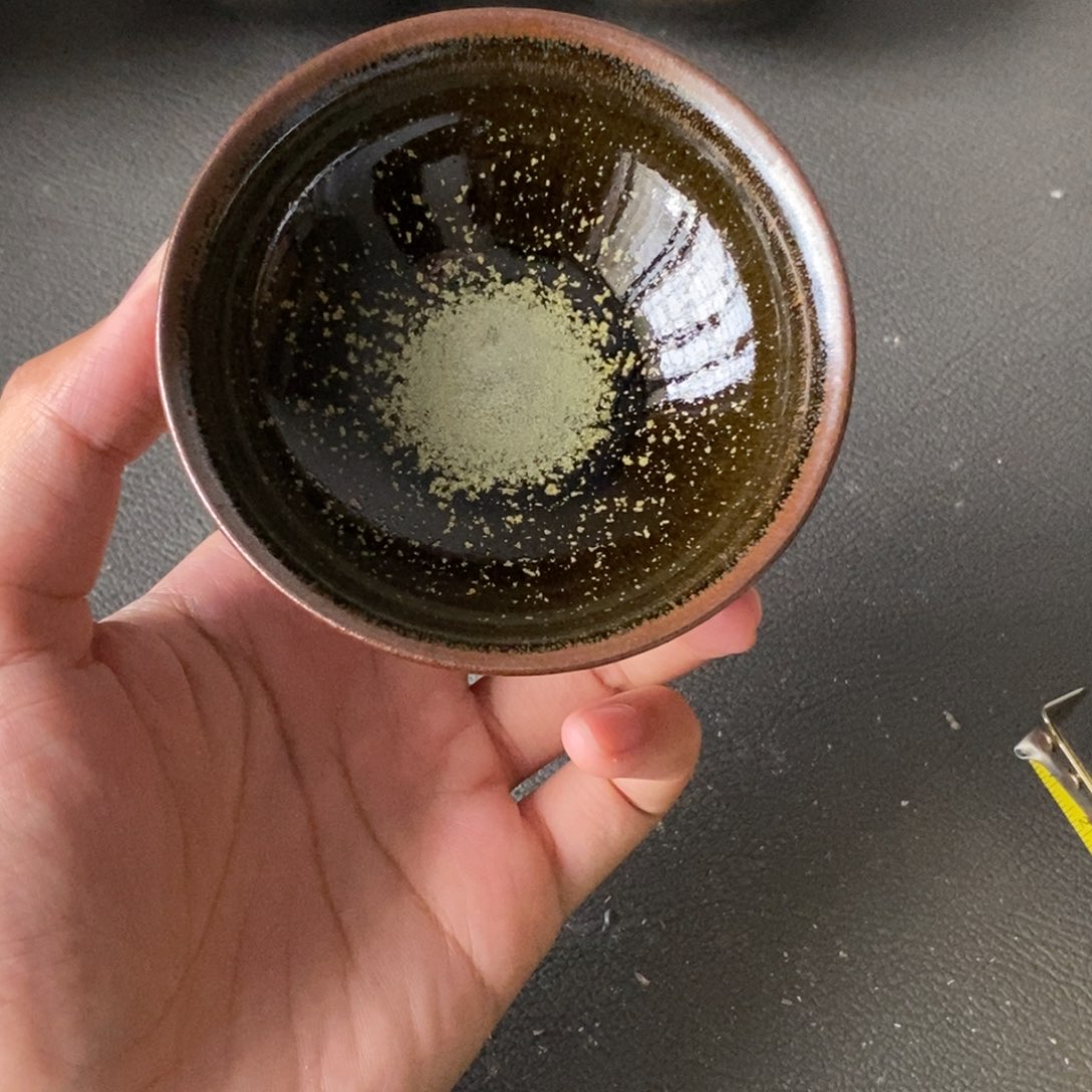 陶***画茶盏建盏主人杯一只