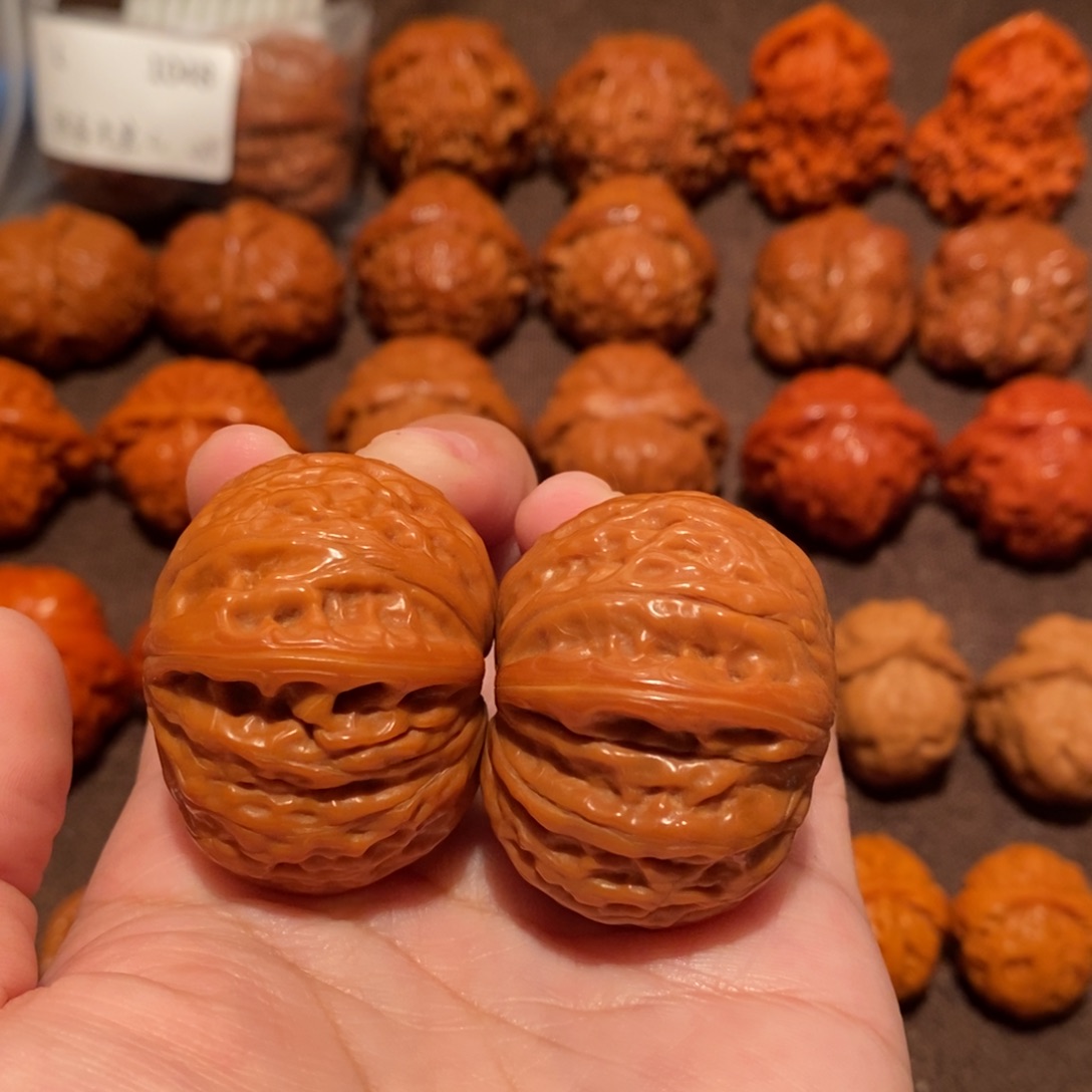 阿***迪吊坠文玩核桃铁锤妹妹1086