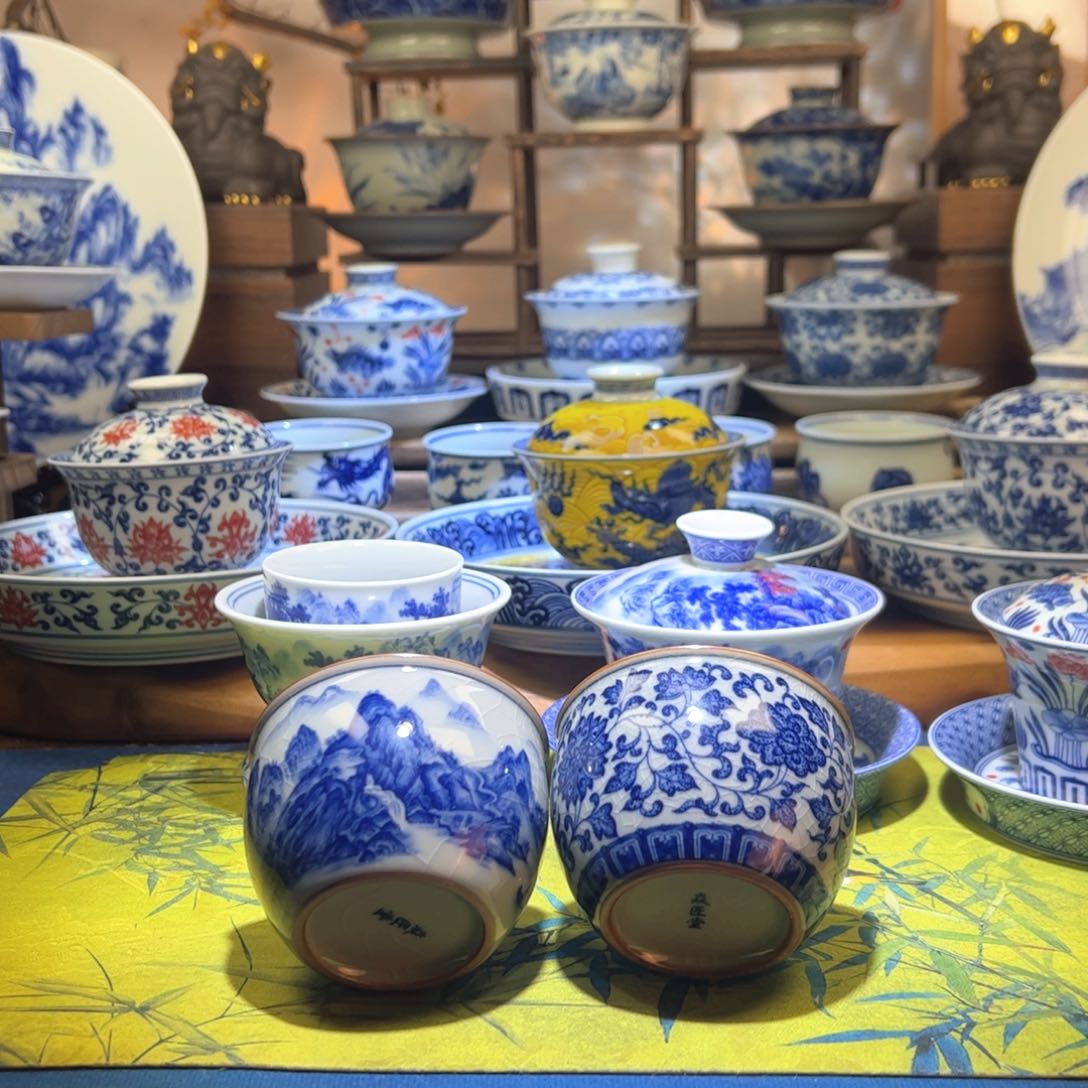 哥**妹景德镇陶瓷老淘泥主人杯