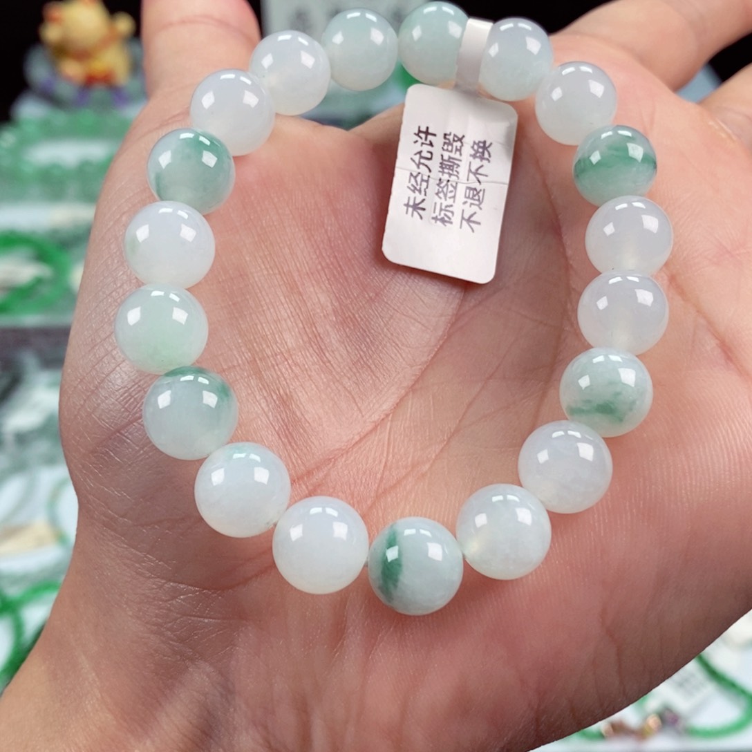 未镶嵌手链翡翠卡10