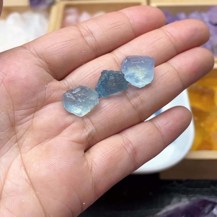 水晶珠宝半成品未镶嵌别