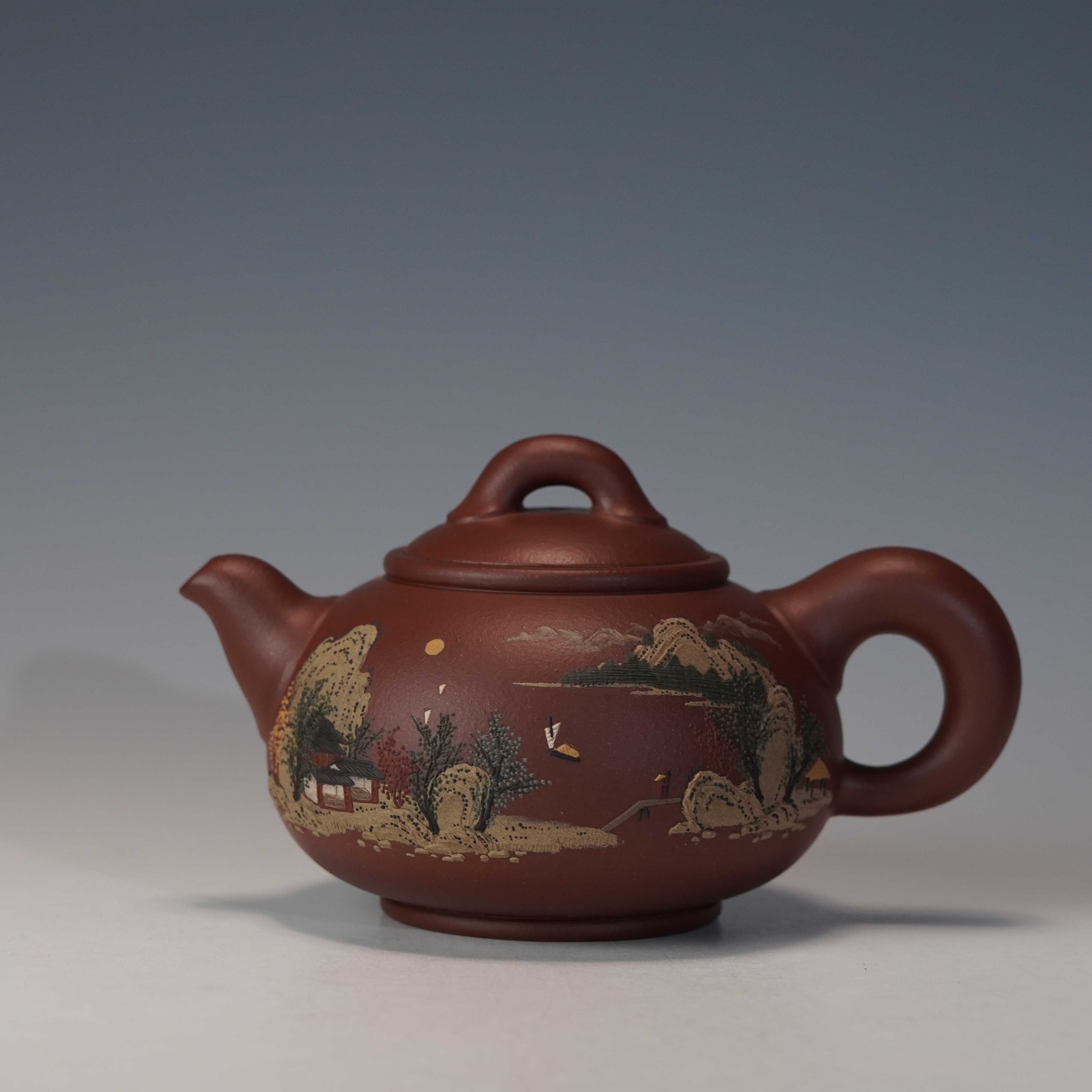 lot.20487 金晓婷 紫泥秋茂壶 280cc