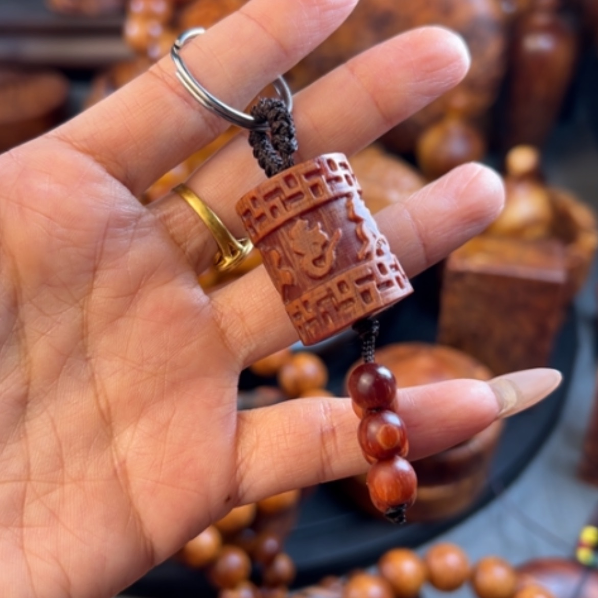 【闪购商品】松木（琥珀木）把件