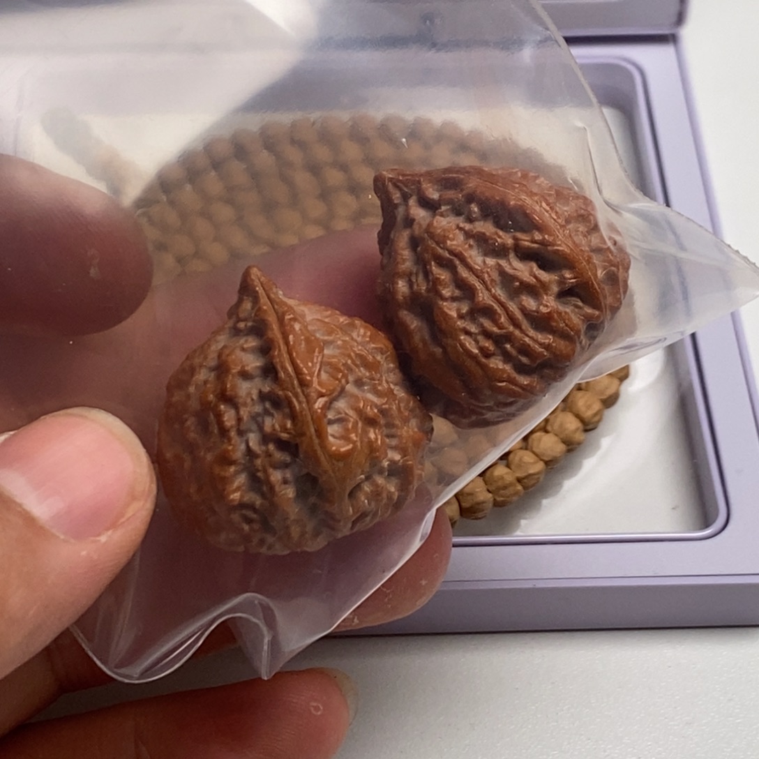 萤***焰把件文玩核桃至尚孤品文玩直播