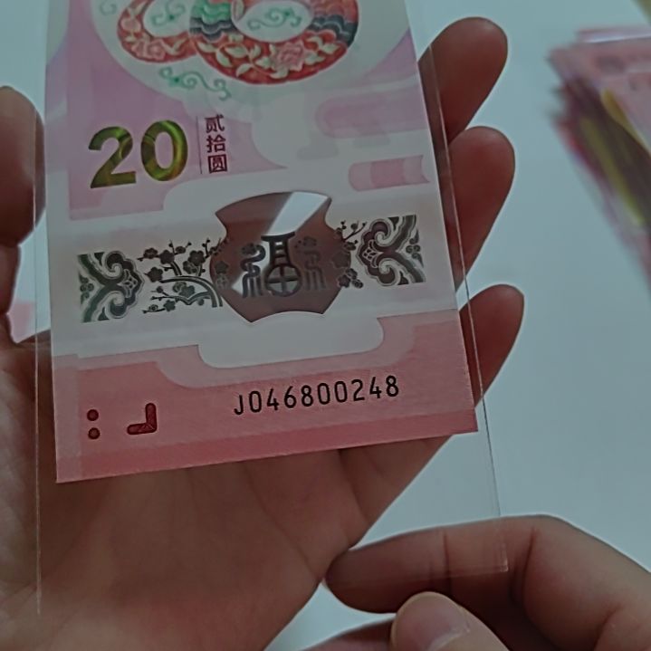 塑料小蛇钞全偶46800248单张