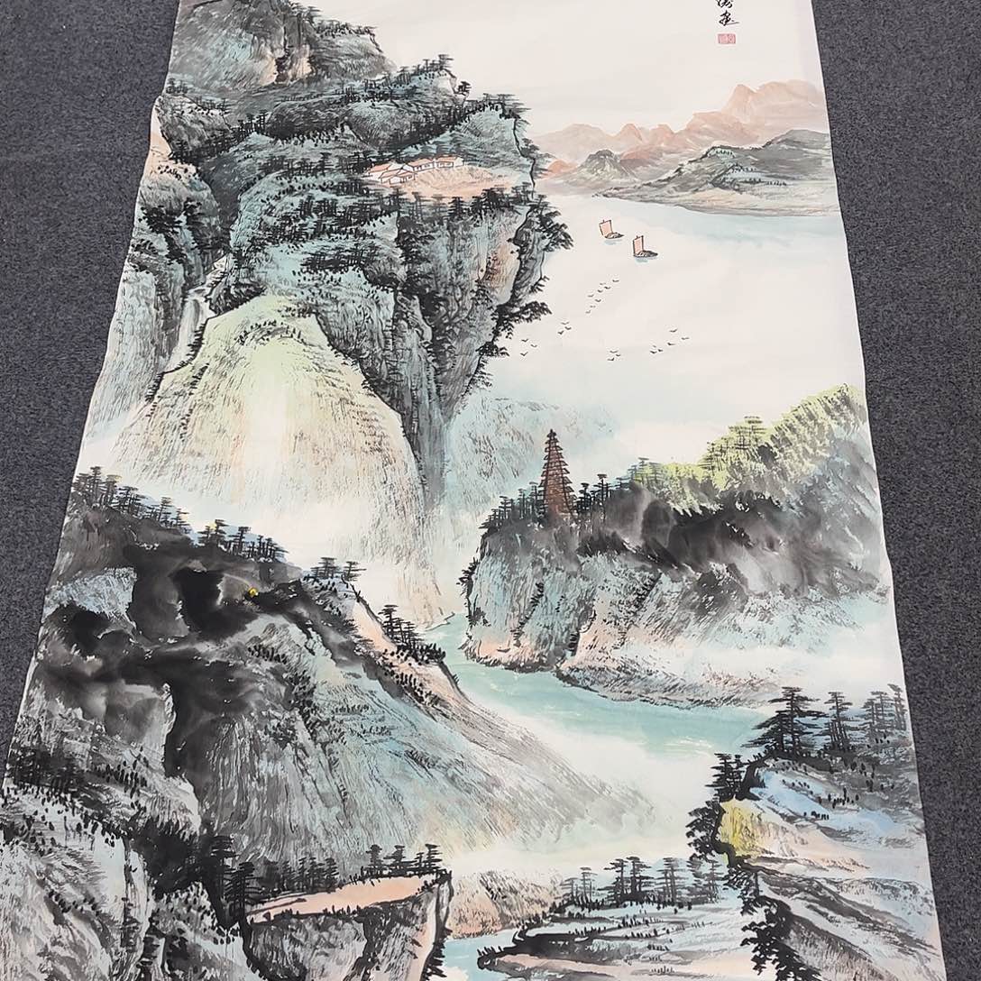 国画精品时候作品