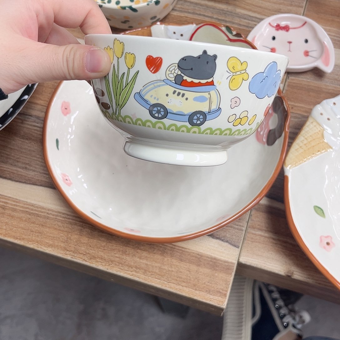 陶瓷5寸米饭碗陶瓷餐具系列