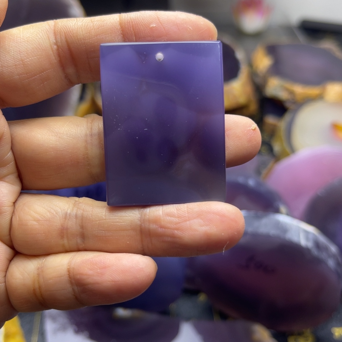 定制玛瑙平安无事牌吊坠