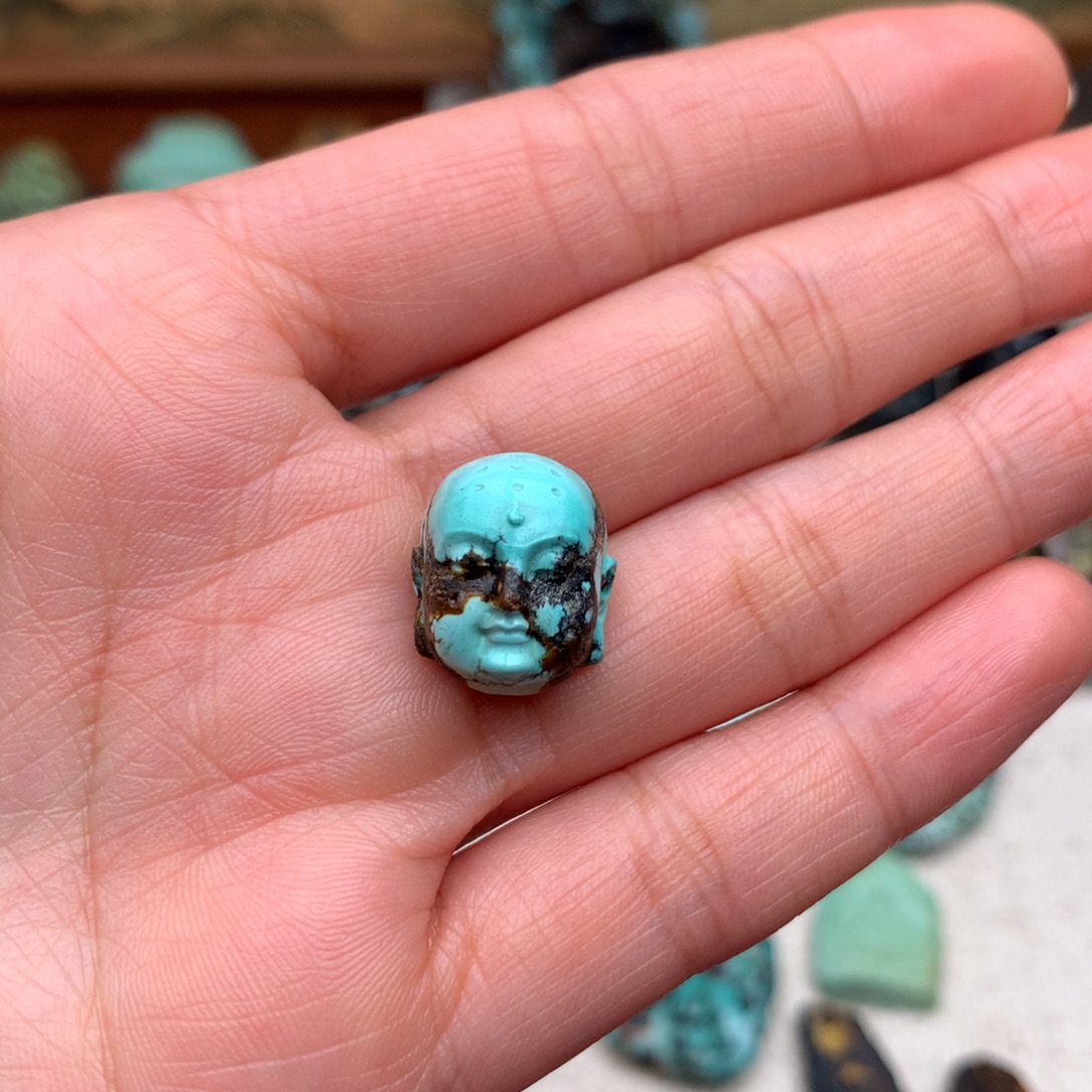 绿松石未镶嵌配饰