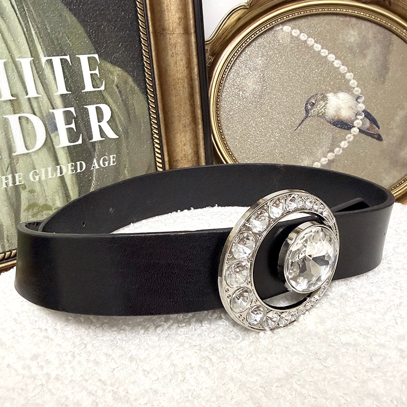 Misi,Camii新款配件饰定制扣饰皮质女士腰带轻奢名媛网红时尚搭配