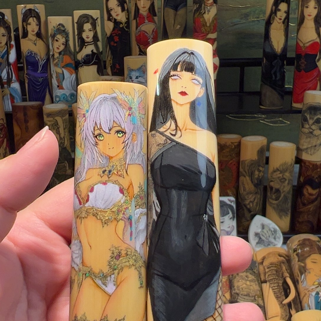 潮****升手工针刺雏田小美人鱼