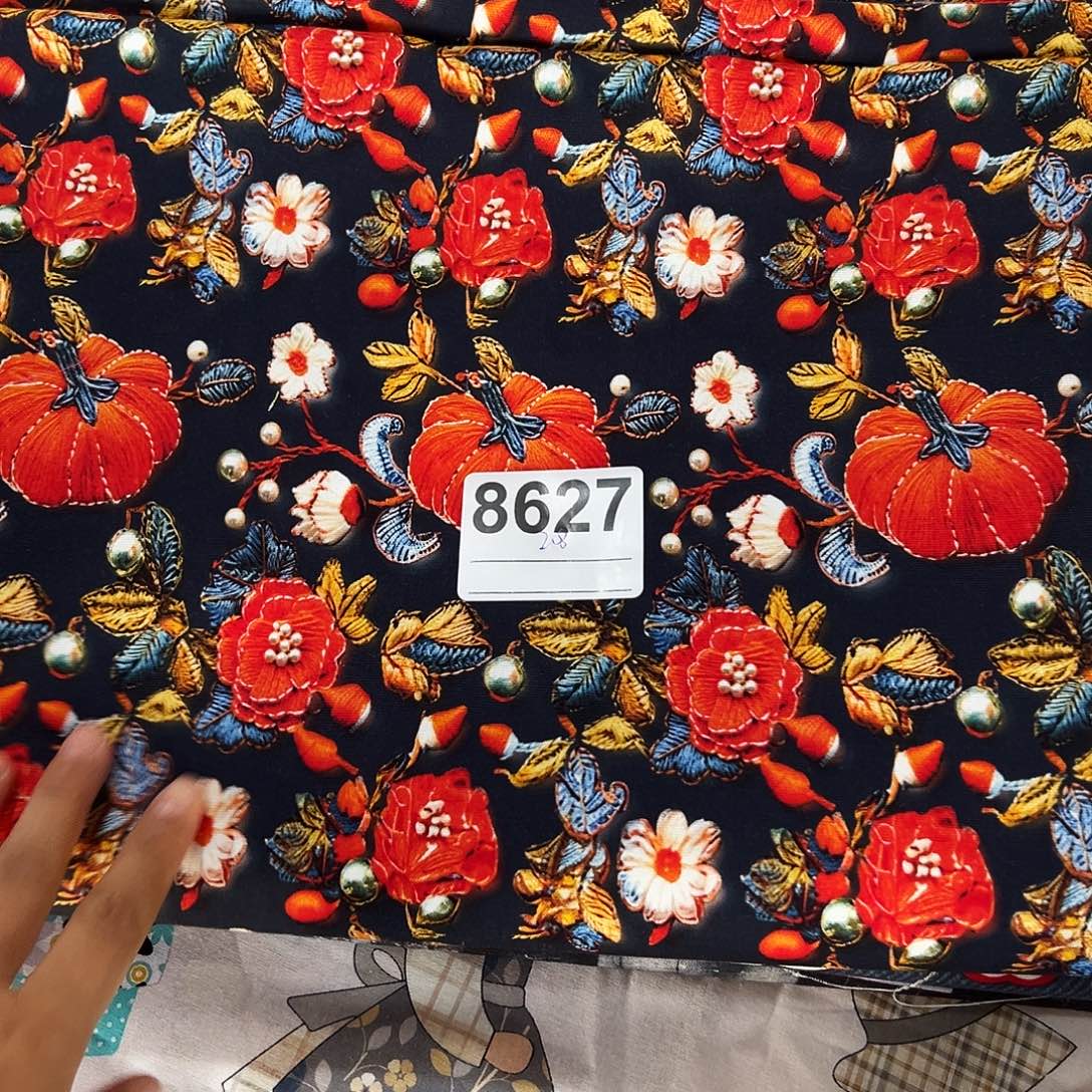 棉一米价纯棉8安帆布1.5米宽果子块