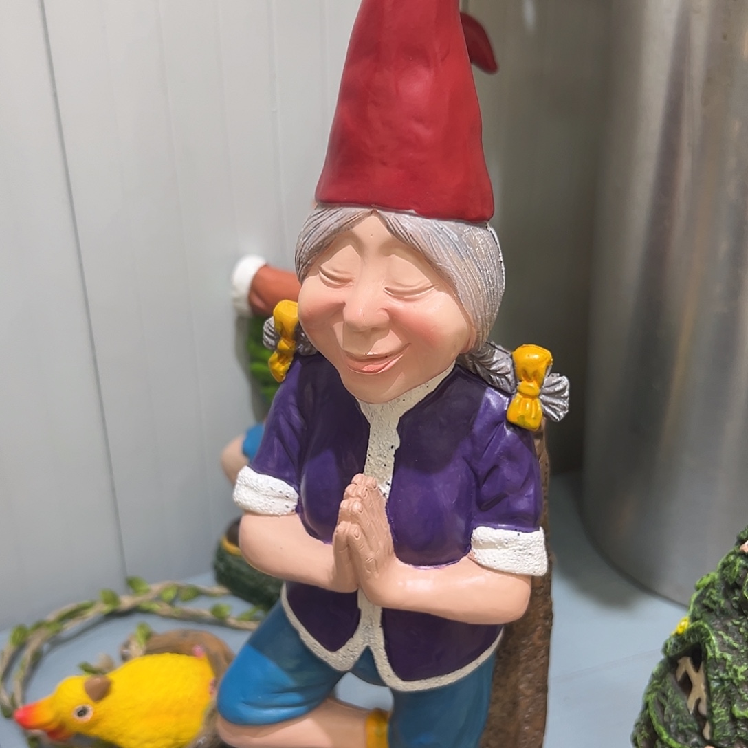 花园摆件红红火火